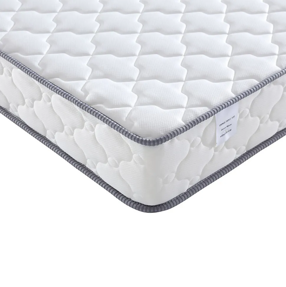 Matelas 120x200 - Hauteur 18 Cm - Densité 30 Kg/m3 - Soutien Très Ferme - Confort Optimal - Usage Quotidien - DOUX RÊVE