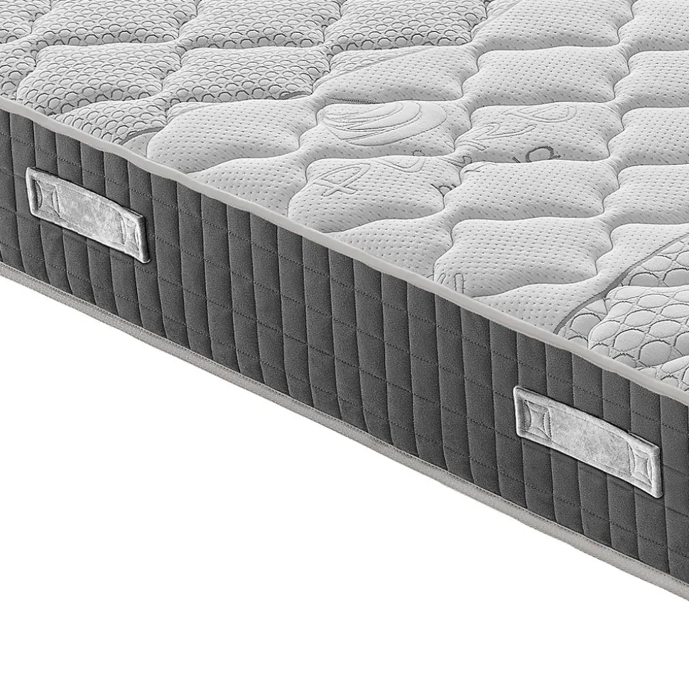 Matelas 140x190 à mémoire de forme - Epaisseur 20 cm - Mémoire 5 cm - Soulagement des points de pression - Hermes
