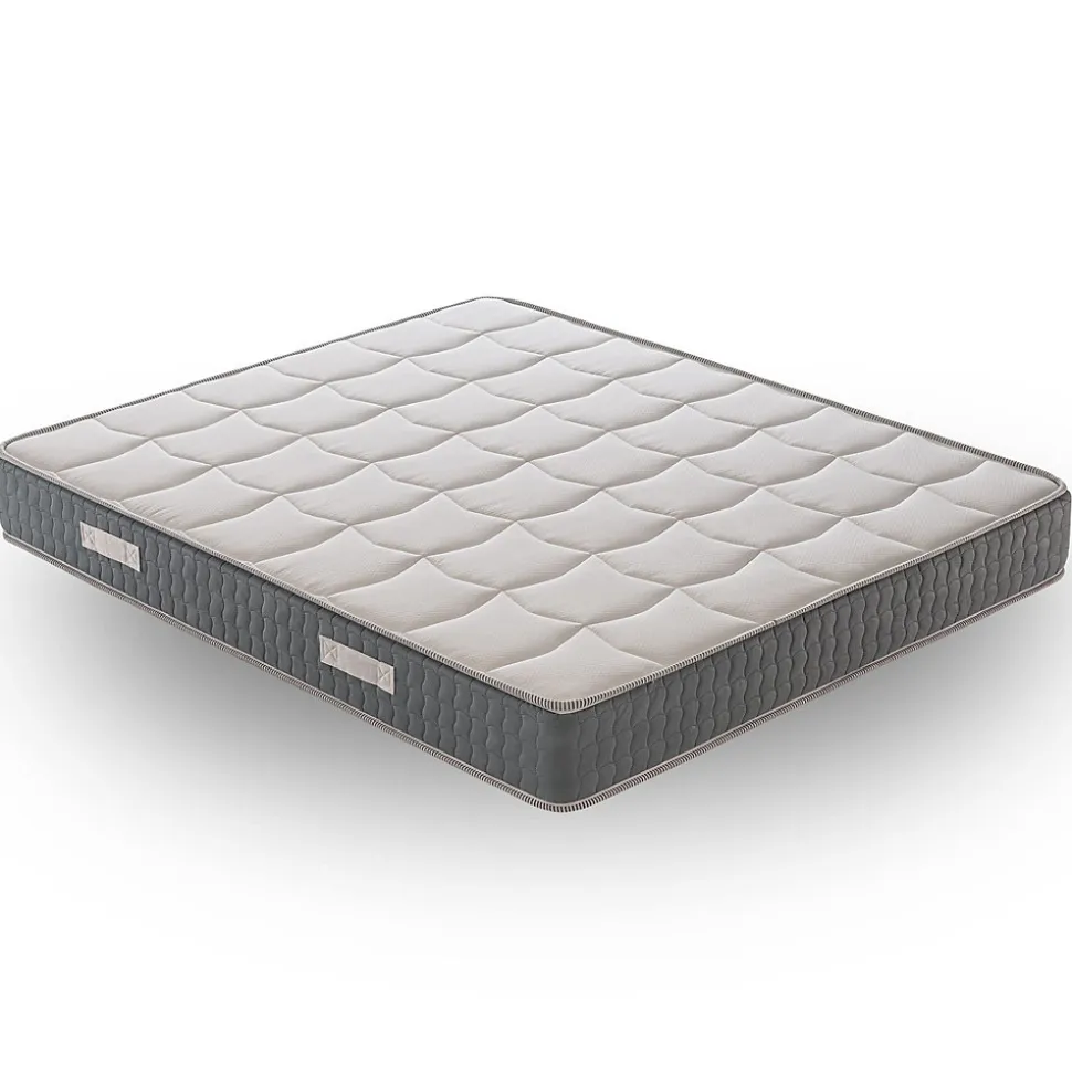 Matelas 140x200 à Mémoire de Forme - Epaisseur 21 cm - Mousse à Mémoire de forme 5 cm - 9 zones de confort - Mod Delphine