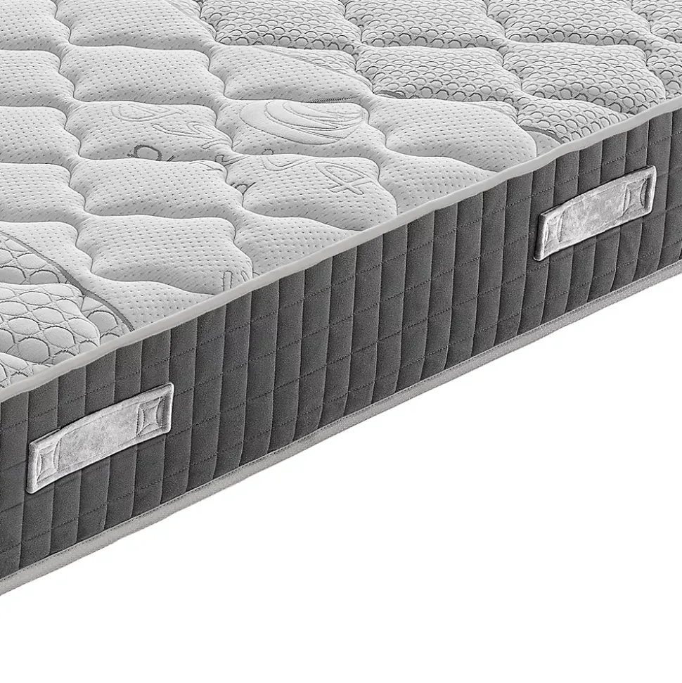 Matelas 120x200 à mémoire de forme - Epaisseur 25 cm - Mémoire 5 cm - Soulagement des points de pression - Hermes