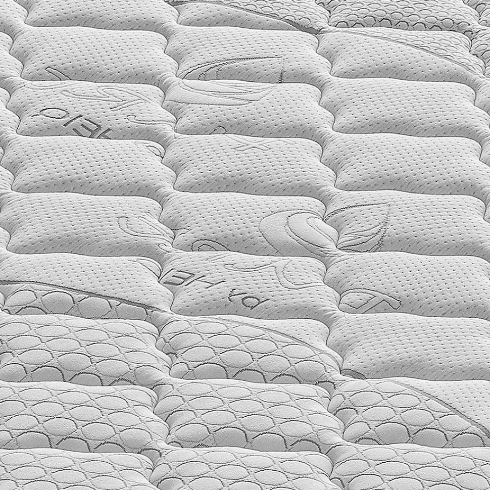 Matelas 120x200 à mémoire de forme - Epaisseur 25 cm - Mémoire 5 cm - Soulagement des points de pression - Hermes