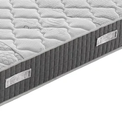 Matelas 140x190 à mémoire de forme - Epaisseur 25 cm - Mémoire 5 cm - Soulagement des points de pression - Hermes