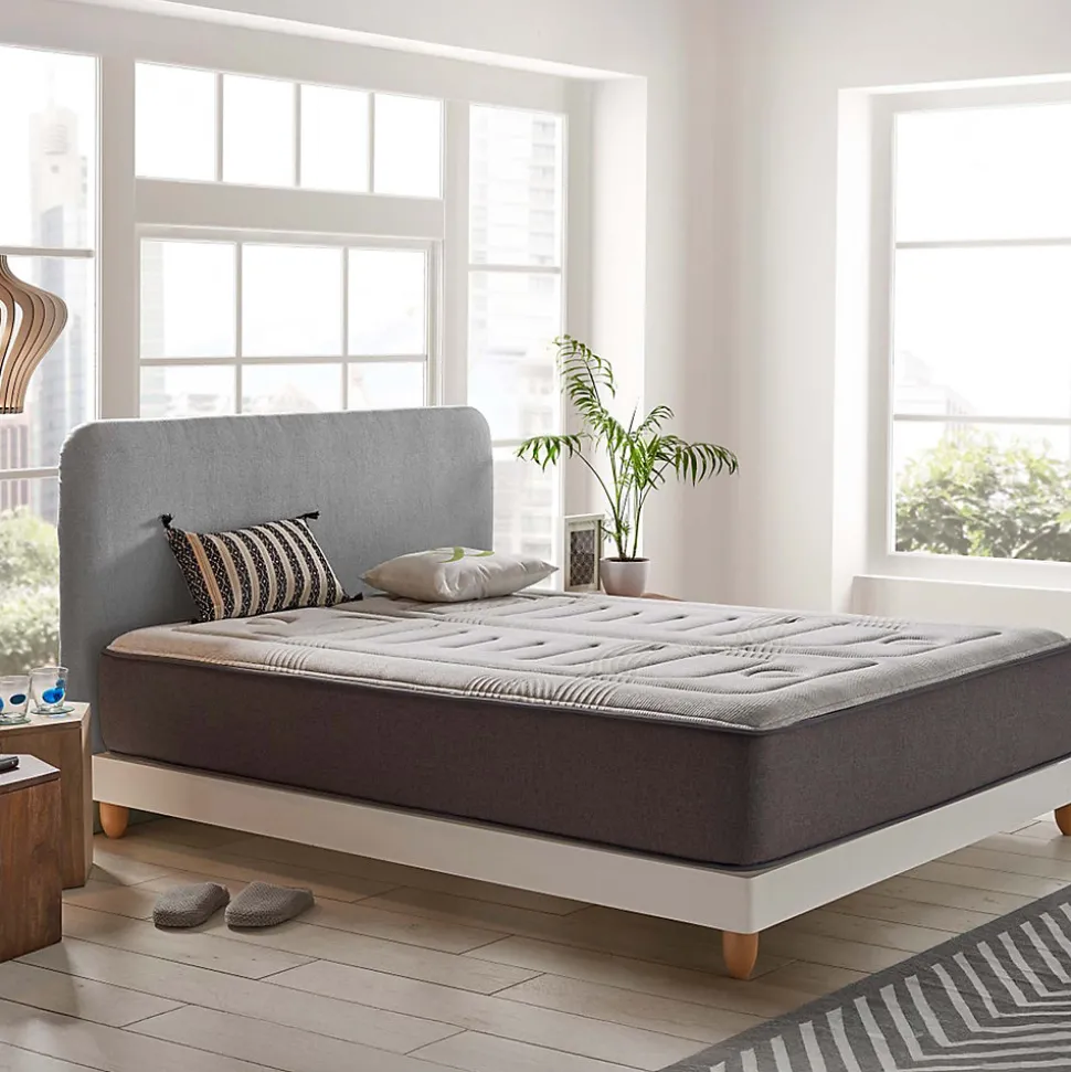 Matelas 140x190 - Épaisseur 30 cm - Jupiter - Blue Latex - Mémoire de forme - 7 zones - Indépendance de couchage - Ferme - Durable