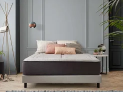 Matelas 140x190 - Épaisseur 30 cm - Jupiter - Blue Latex - Mémoire de forme - 7 zones - Indépendance de couchage - Ferme - Durable