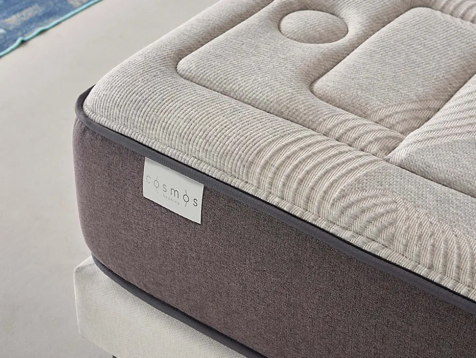 Matelas 140x190 - Épaisseur 30 cm - Jupiter - Blue Latex - Mémoire de forme - 7 zones - Indépendance de couchage - Ferme - Durable