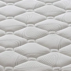 Matelas 160x190 à ressorts ensachés et à mémoire de forme - Mousse à mémoire de forme de 4 cm - 9 zones de confort