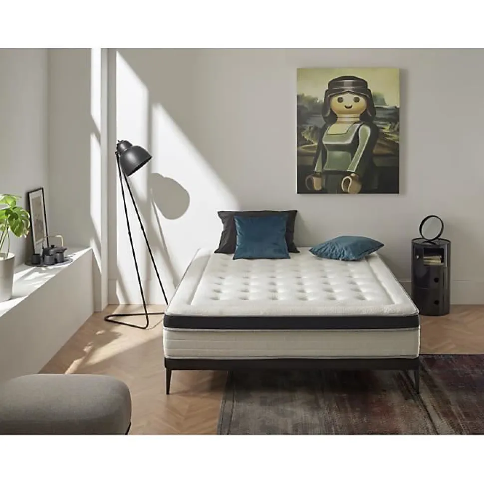 Matelas 160x200 Bio Memory Hauteur 28 cm +/- 2 Fermeté moyenne à élevée. ECCOX