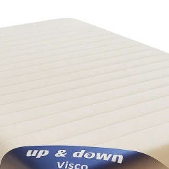 Matelas 70x190 cm - Hauteur 20 Cm - Up&Down Visco - Compatible Sommier Électrique/Mécanique - Soutien Ferme - Confort Optimal - Us