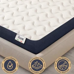 Matelas 90x190 cm en Waterfoam hypoallergénique, 10 cm