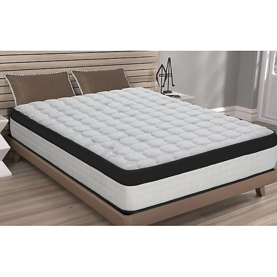 Matelas 140x190 cm Evolution Soft Comfort Mémoire de forme Carbon epaisseur 22 cm