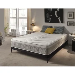Matelas 150x200 cm Mémoire de forme Luxury Elite Silver H21 epaisseur 21 cm +/-2 Fermeté moyenne-élevée. ECCOX