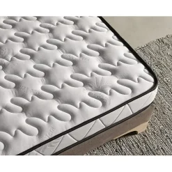 Matelas 80x190 cm Mémoire de forme Luxury Aloe Vera epaisseur 16 cm +/- 2 avec fonction antimicrobienne de traitement ALOE VERA. E