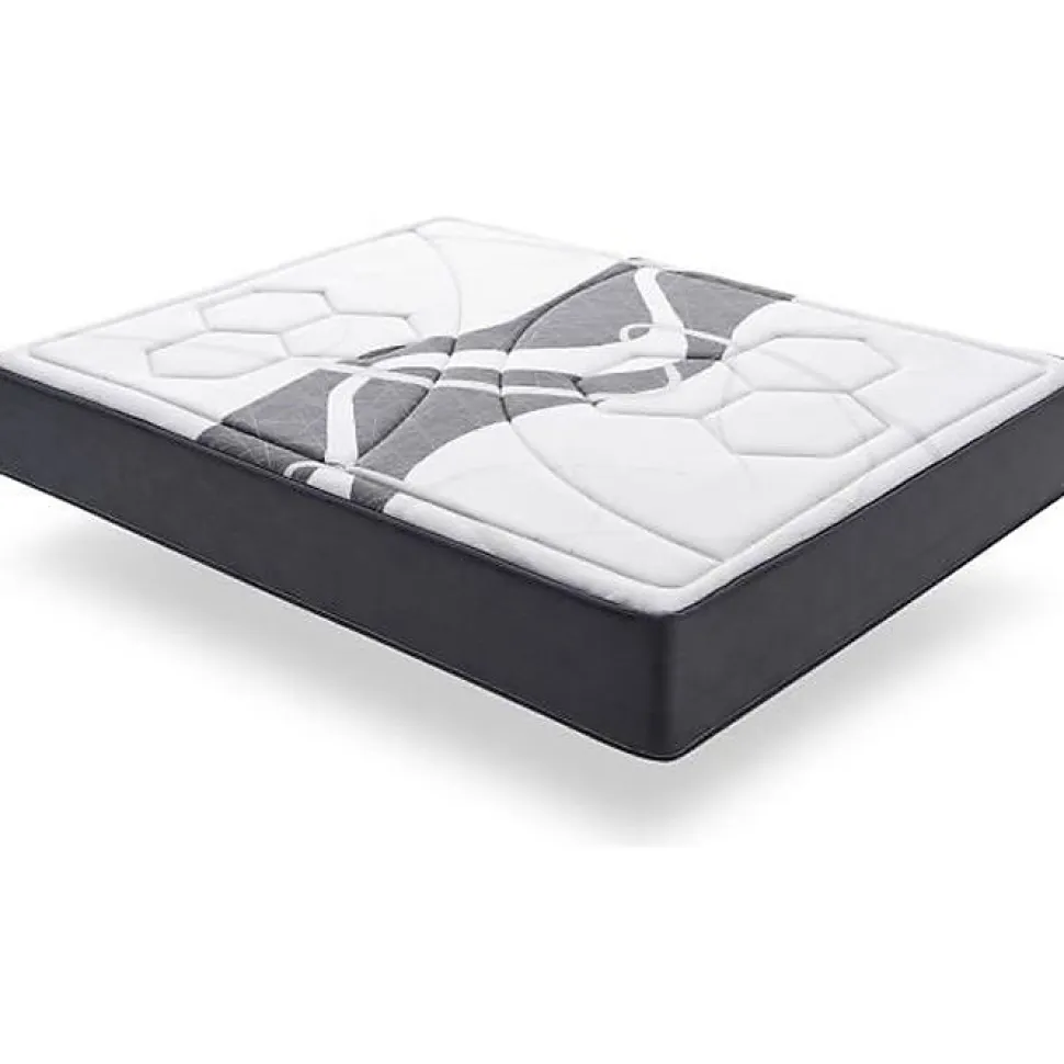 Matelas 140x200 cm Mémoire de formeelastique Memory Graphene epaisseur 30 cm +/-2 Fermeté moyenne-haute. ECCOX