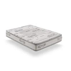 Matelas 135x200 cm Mémoire de formeélastique Magnetic Evolution epaisseur 27 cm +/- 2 Fermeté Moyenne-Haute. ECCOX