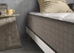 Matelas 120x190 cm Natur Plus, mousse multizone, 30 cm, tissu stretch, 7 zones de confort, morphologique et excellente aération