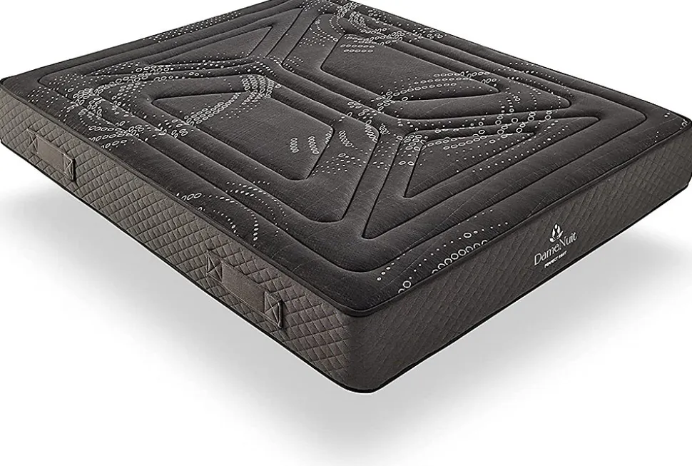 Matelas 160x200 dame nuit soutien ferme évolutif ressorts ensachés deep spring & confort multizone hr - 25cm d'epaisseur