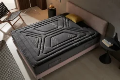 Matelas 90x200 dame nuit soutien ferme évolutif ressorts ensachés deep spring & confort multizone hr - 25cm d'epaisseur