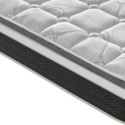 Matelas 90x190 en mousse à mémoire de forme - Epaisseur 20 cm - Orthopédique - Rigidité H4 - Fabriqué en Italie - Mod Anna