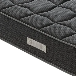 Matelas 180x200 en mousse à mémoire de forme - Epaisseur 20 cm - Orthopédique - Fabriqué en Italie - BlackMoon