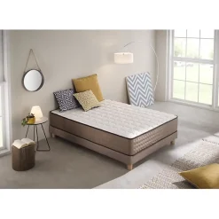 Matelas 90x180 en mousse à mémoire de forme Exclusif Graphène Hauteur 29 cm +/-2 Fermeté moyenne-élevée. ECCOX