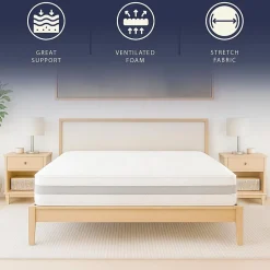 Matelas 180x200 ergonomique et respirant 20 cm