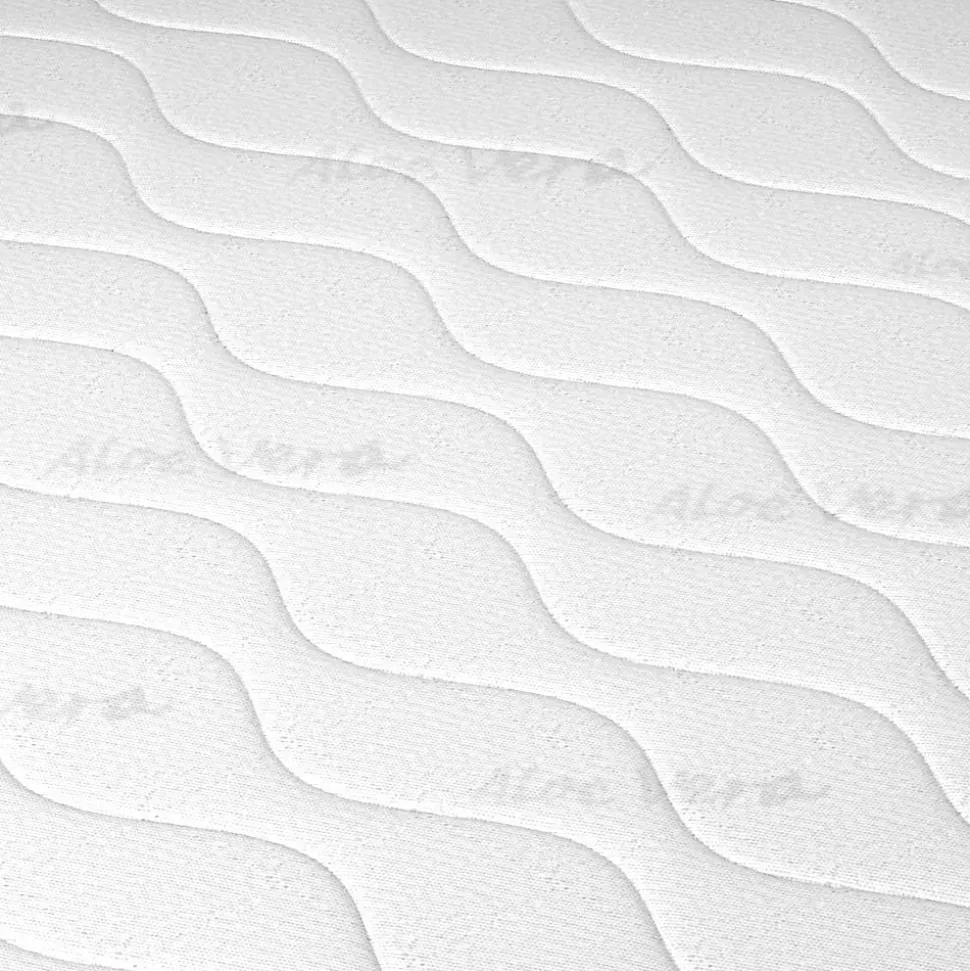 Matelas 80x190 Hauteur 10 cm - Revêtement Aloe Vera, Waterfoam, Pliable. Plus H10