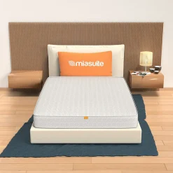 Matelas 90x190 Hauteur 12 cm - Waterfoam, Pliable, pour Lit de Camp. Smart H12