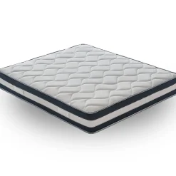Matelas 160x200 Memory Gel - Epaisseur 25 cm - Mousse Mémoire 7 cm - 9 zones de confort - 100% Made in Italy