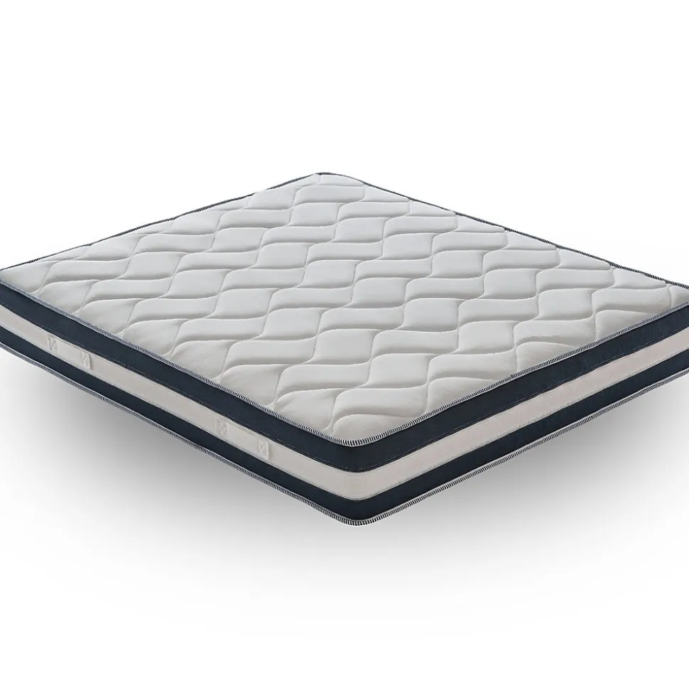Matelas 160x200 Memory Gel - Epaisseur 25 cm - Mousse Mémoire 7 cm - 9 zones de confort - 100% Made in Italy