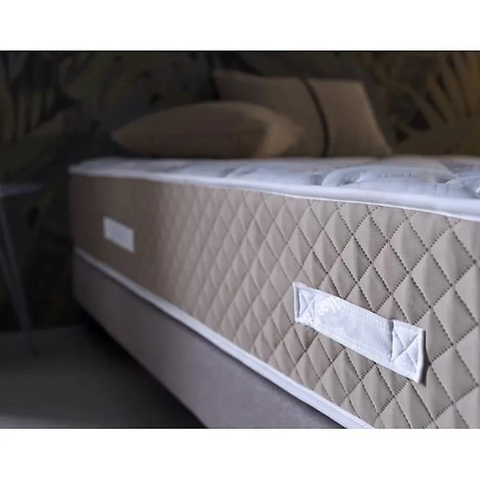 Matelas 80x180 Mémoire de forme élastique Onix Hauteur 27cm +/- 2 Fermeté Moyenne-Haute. ECCOX