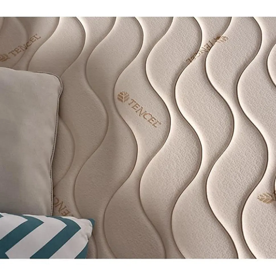 Matelas 105x190 Mémoire de forme Luxury ECO Tencel Ignifugo Fermeté moyenne-élevée 20cm +/-2. ECCOX