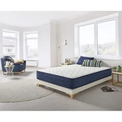 Matelas 80x180 Mémoire de forme Luxury Blue Sensation Hauteur 30 cm +/- 2 Fermeté moyenne-élevée. ECCOX