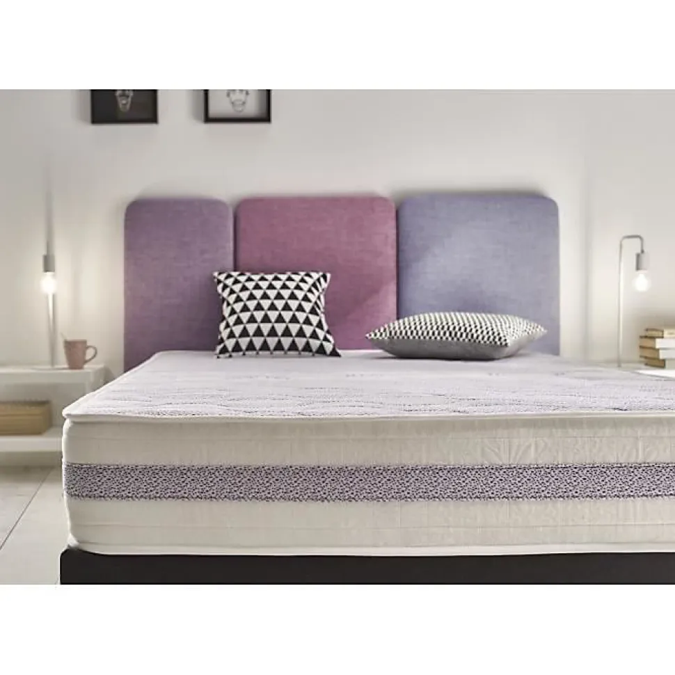 Matelas 150x200 Mémoire de forme Dream Aloe Vera Hauteur 19 cm +/-2 Fermeté Moyenne. ECCOX