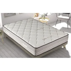 Matelas 90x180 Mémoire de forme Bambou Hauteur 24 cm +/-2 Fermeté Moyenne-Haute. ECCOX