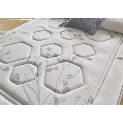 Matelas 80x180 Mémoire de forme Gel Pocket Spring Graphene Design & Comfort Hauteur 29cm + / -2 Fermeté moyenne-élevée