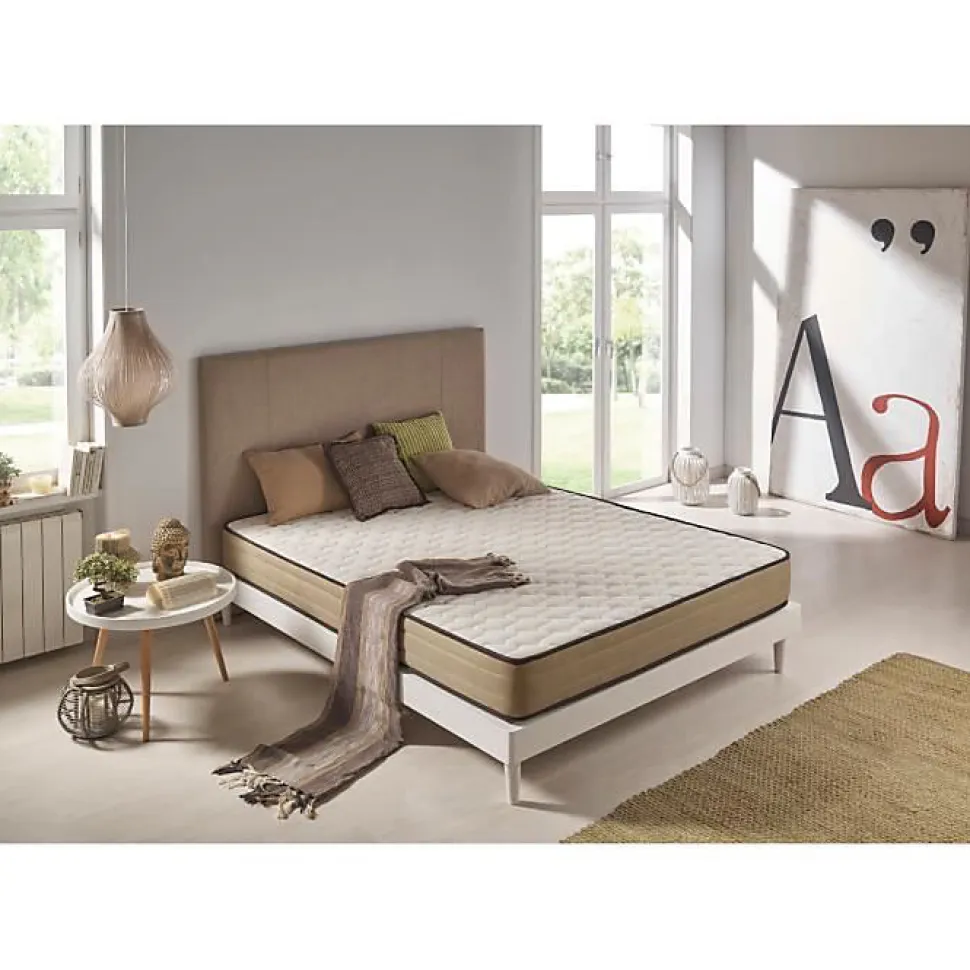 Matelas 80x180 Visco bamboo comfort hauteur 21cm +/- 2. ECCOX