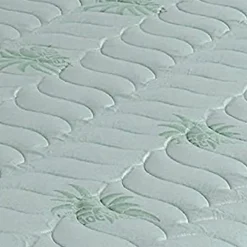 Matelas 200x200 x 18 cm - une Face Soutien Souple et une Face Soutien Ferme - reference Tabatha - Tissu a Indéformable - Très Resp