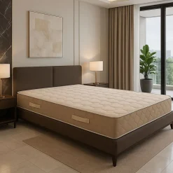 Matelas 120x190 x 23 cm Spécifique pour Sommier Articulé avec Latex Naturel densité 80 Kg/m3 - - Compatible Sommiers Articulés -