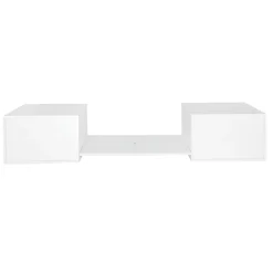 Meuble à chaussures 189x40x34,5 cm, multifonction, utilisable avec lit superposé, blanc