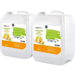 Microactiv Acide Citrique Liquide 50% Détartrant Polyvalent 2 x 5 L, Et Économique