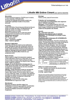 MN Enlève Ciment - Enlève ciment pour pierres naturelles - Lithofin - 5 L