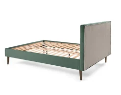 Monet - lit - 160x200 - sommier inclus - en tissu - Best Mobilier