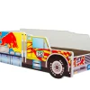 Monster Truck lit simple 160x80 avec matelas