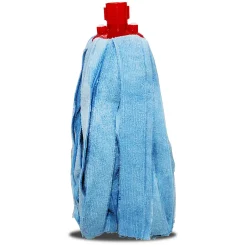 Mop, serpillère à franges pour balai, recharge vadrouille, tête de rechange, tête de balai en microfibre super absorbante- H 30 cm