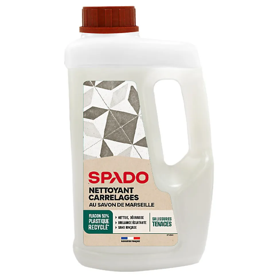 Nettoyant carrelages au savon de Marseille Spado 1L