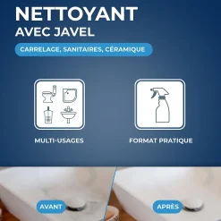Nettoyant dégraissant javel Starwax 500 ml