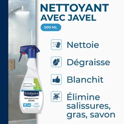 Nettoyant dégraissant javel Starwax 500 ml