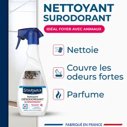 Nettoyant désinfectant suprodorant milieu animal Starwax 500ml