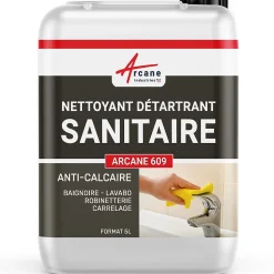 NETTOYANT DÉTARTRANT SANITAIRES MULTI USAGE - 5 L - ARCANE INDUSTRIES