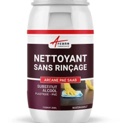 Nettoyant plastique sans alcool : PVC, PC, téléphone etc... - 5 L - ARCANE INDUSTRIES